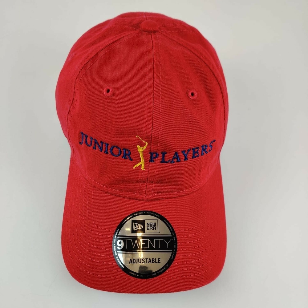 American Junior Golf‎ Association New Era Golfing Hat 9FORTY Red Cap AJGA